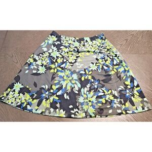 REI Flair Floral Skirt‎ Size S